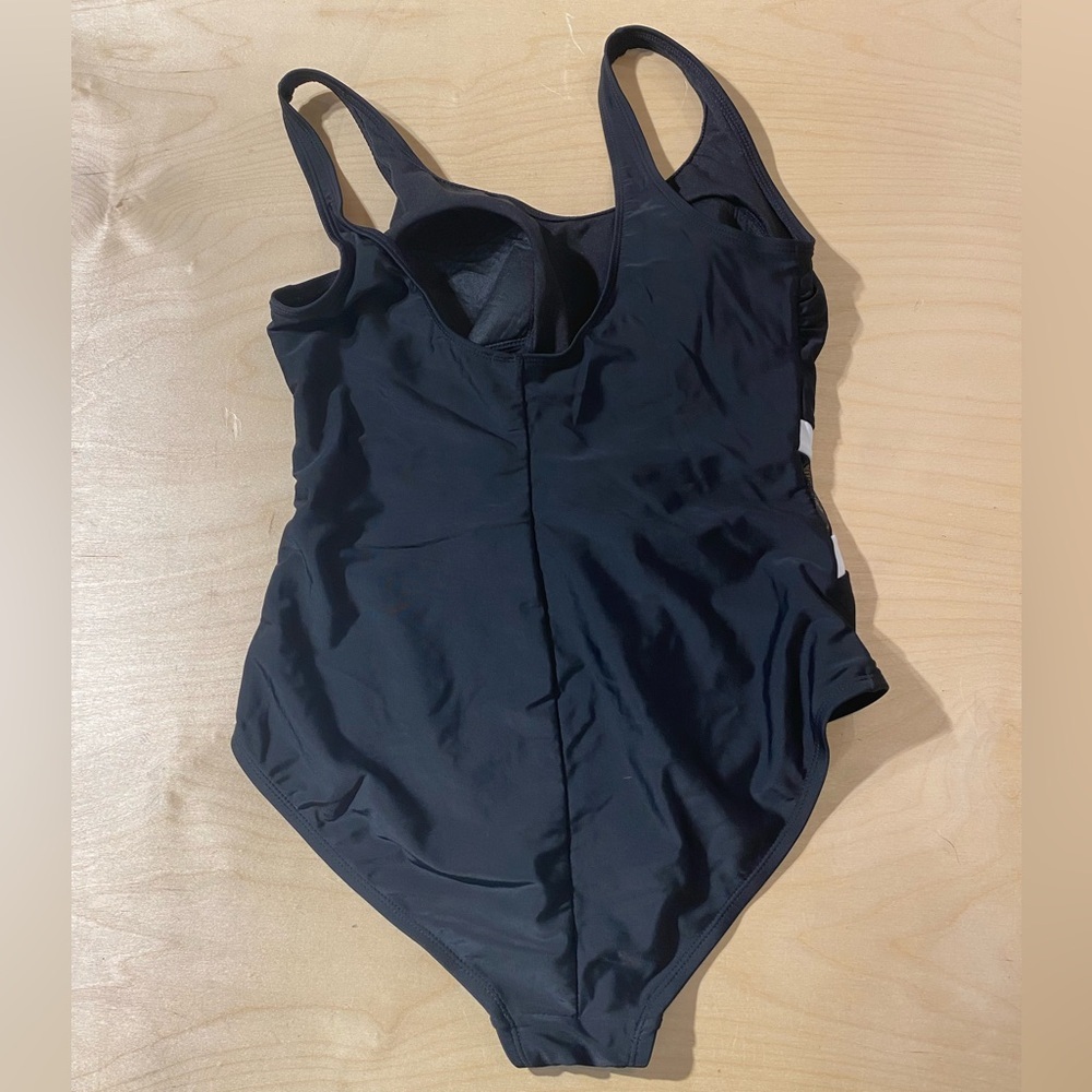 Catalina Black and White Women's Swimsuit Large (12-14) (NB) - Picture 6 of 8